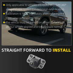 Front View Camera Compatible with Hyundai Tucson 2022-2024 Replaces Number 99250-N9500 99250N9500