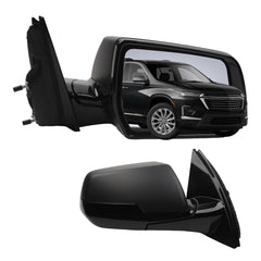 Side Rear View Mirror Compatible with 2018-2019 Chevy/Chevrolet Traverse Power Heated Door Rearview Mirror Passenger Right GM1321599 84498315-PFM(5pin)