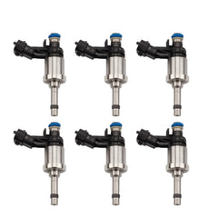 6Pcs 12638530 Fuel Injectors Nozzle 6 Holes Compatible with 2010-2011 Chevy Camaro 2009-2011 Traverse GMC Acadia 3.6L- 6V 12669384 217-3445