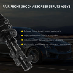 23247464 23247465 RWD Front Struts Shock Absorber Assembly w/Magnetic Compatible With Cadillac CTS 2.0 3.6L 2015-2019 Replace# 84427195 84427196 5801072 5801073