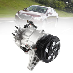 Dasbecan 23493251 A/C compressor with Clutch Compatible with Chevy Buick