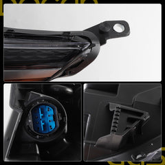 Dasbecan Headlight Assembly Compatible With Kia Forte FE LX LXS 22-24