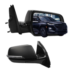 Side Rear View Mirror Compatible with 2018-2019 Chevy/Chevrolet Traverse Power Heated Turn Signal Blind Spot Door Rearview Mirror Passenger Right GM1321601 84498298-PFM(8pin)