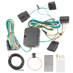 56336 4-Pin Trailer Wiring Harness kit Compatible with Dodge Durango 2014-2022 4-Way Flat Trailer Connector Plug