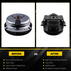 Dasbecan Electric PTO Clutch with Wire Harness for 1" Shaft Clutch Compatible with Bad Boy MZ Magnum 2017-2023 ZT Avenger 2020-2023 Models Replaces# 070-0055-00 070005500