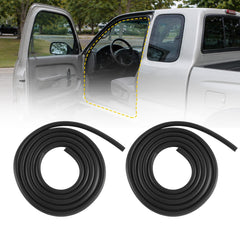 Dasbecan 2PCS Front Door Weather Stripping Seal