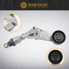 Serpentine Drive Belt Tensioner Pulley Kit Compatible with Chevy Prizm Toyota Celica Corolla Matrix 1998-2008, Replaces# 38286 6PK1880