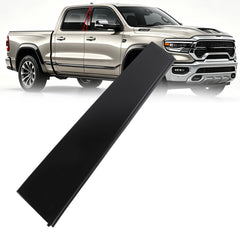 Rear Door B-Pillar Trim Compatible With 2019-2026 Ram 1500 DT RH Gloss Finish Door Window Trim Panel Exterior Molding Right Passenger Side B-Pillar Applique OE# 68292936AC