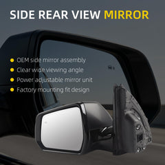 Dasbecan Side Mirror for 2018 2019 Chevy Traverse Premier/High Country
