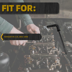 PCV Valve Connector Hose Tube Compatible With Ford Ranger 2002 2003 2004 2005 2006 2007 2008 Replaces# 2L5Z-6C324-CA