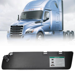Left Driver Side Sun Visor w/o Wire or Mirror Compatible with Freightliner Cascadia 2007-2017 (After June 2007) Replace# 924-8005