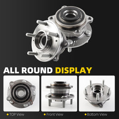 513374 Front Wheel Bearing Hub Assembly fit for Hyundai Sonata 2015-2019, Tucson 2016-2021, Kia Sportage 2017-2021, Optima 2017-2020 with ABS 2PCS