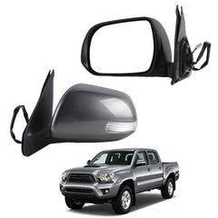 Dasbecan Side Mirror Assembly Compatible with 2012-2015 Toyota Tacoma