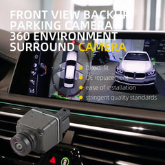 Front Camera Compatible with Audi A4 A5 Q3 Q5 S4 S5 Bentley VW Atlas Porsche Skoda Seat Replace# 5Q0980546A 5Q0 980 54 6A V15-74-0039 5Q0-980-546-A 5Q0 980 546 A PO1260100