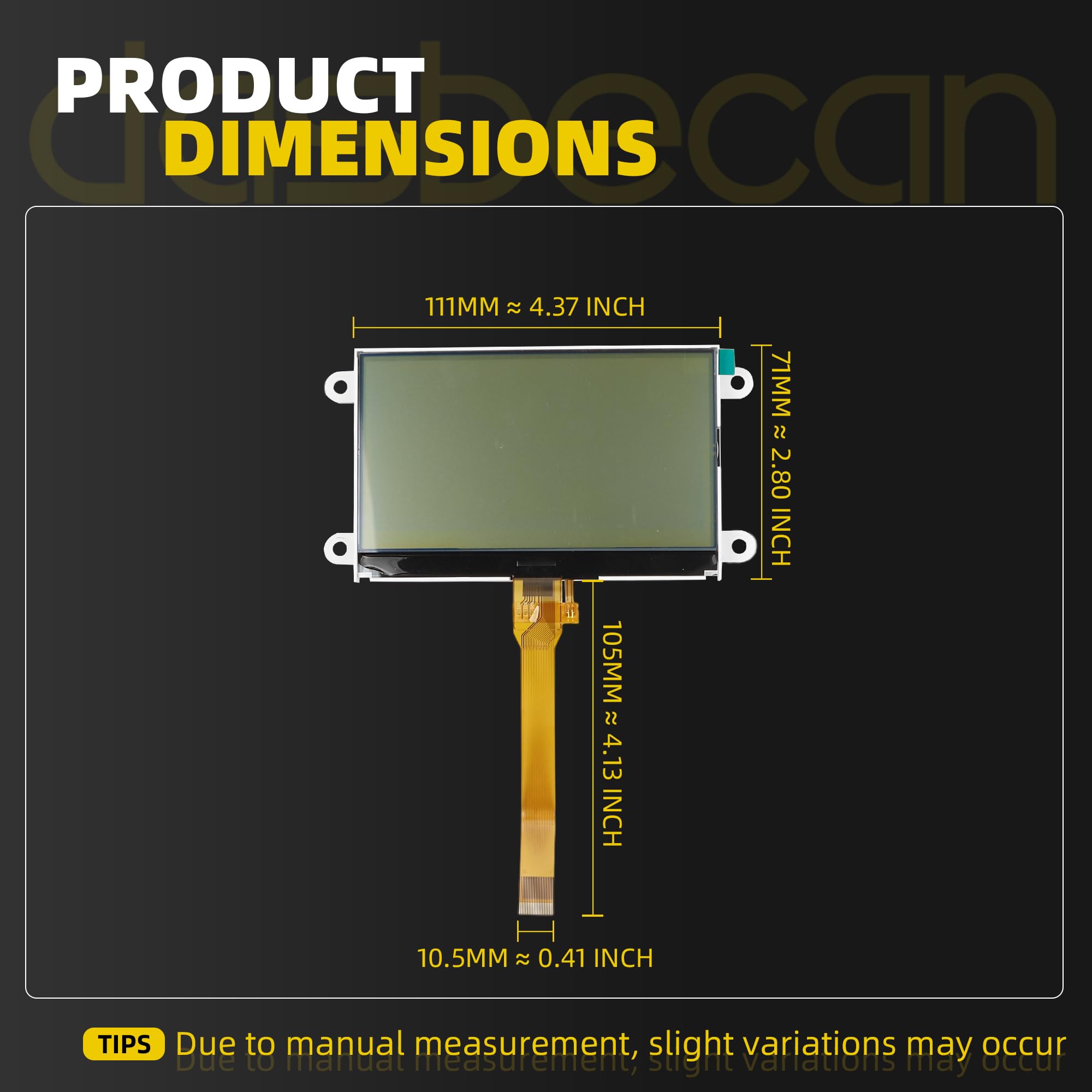 Vector 8500 Display Module 4.2 Inch Display Compatible with Carrier Transicold X4 7300 7500 X3 25 ...