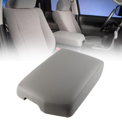 Center Console Armrest Lid Replace# 58905-0C091-C0 58905-0C090-C0 | Compatible With 2007-2013 Toyota Tundra 2008-2022 Sequoia Gray Thick Padding Comfort Armrest 58905-0E040-B0