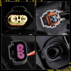 Dasbecan Halogen Headlight Assembly Compatible With Nissan