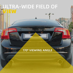 Dasbecan Rear View Backup Camera Compatible with Volvo S60 XC60 2011-2014