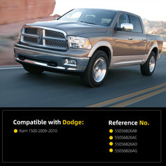 A/C Heater Climate Control Panel Module Compatible with Dodge Ram 1500 2009-2010,Climate Control Temperature Unit Replaces# 55056826AB 55056826AA 55056826AG