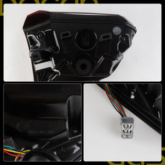 Right Tail Light Compatible with 2025-2026 Ford Explorer LED Passenger Side Rear Light Assembly Replace# RB5Z-13405-A RB5Z13405A