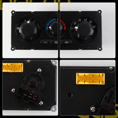 HVAC Control Module Climate Control Module Compatible with 2007-2012 Nissan Frontier D40 Nissan Navara D40 Replace# 27510-JS60B 27510JS60B