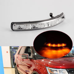 Right Mirror Turn Signal Light Lamp Compatible with Ford Explorer 2011-2019 Passenager Side Led Indicator Lights Replaces# BB5Z-13B374-A BB5Z13B374A
