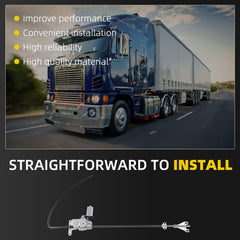 Dasbecan Power Window Regulator with Motor Compatible with Freightliner