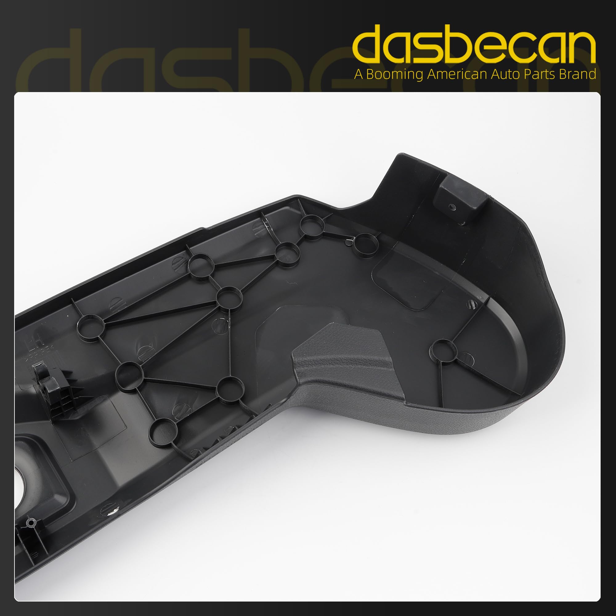 Seat Trim Panel Compatible with Toyota Sequoia 2023-2025, Toyota Tundra 2022-2025, Driver Seat Cover Replaces# 71806-0C100-C0 71806-0C101-C0 - Dasbecan