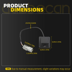Backup Camera Compatible with 2013 2014 2015 2016 2017 Chevy Traverse Park Assist Camera Replace# GM1960127 22900993