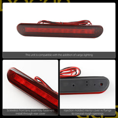 Truck cap Topper LED 3rd brake light Compatible With 10" Flush Mount for Jason truck caps Surface Mount Replaces# AT-LED-28X30-01