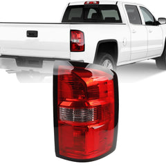 Tail Llight Assembly Halogen Compatible With 2014-2015 GMC Sierra 1500 2500HD 3500HD Rear lamp Taillight Right Passenger Side GM2801262 23424738