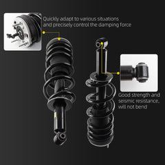 Pair Rear Struts Shock Assembly Absorber Magnetic w/Electronic Suspension Compatible With 2021-2024 Cadillac Escalade Chevy Suburban Tahoe G