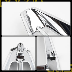 Wheel Chrome Spoke Trim Insert Compatible with 2021-2025 Chevrolet Tahoe Suburban Silverado 1500 OE# 84803478