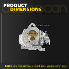 7002051 Carburetor Compatible With Chevy/GMC Pickup Truck 216 235 ci 6-Cylinder Engine 1932-1959 OE# 7003151 7003160 7004495 7003986