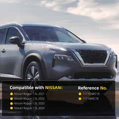 Engine Oil Pan Sump Compatible with Nissan Rogue 1.5L 2021 2022 2023 2024 Replaces# 11110-6RC1B 111106RC1B