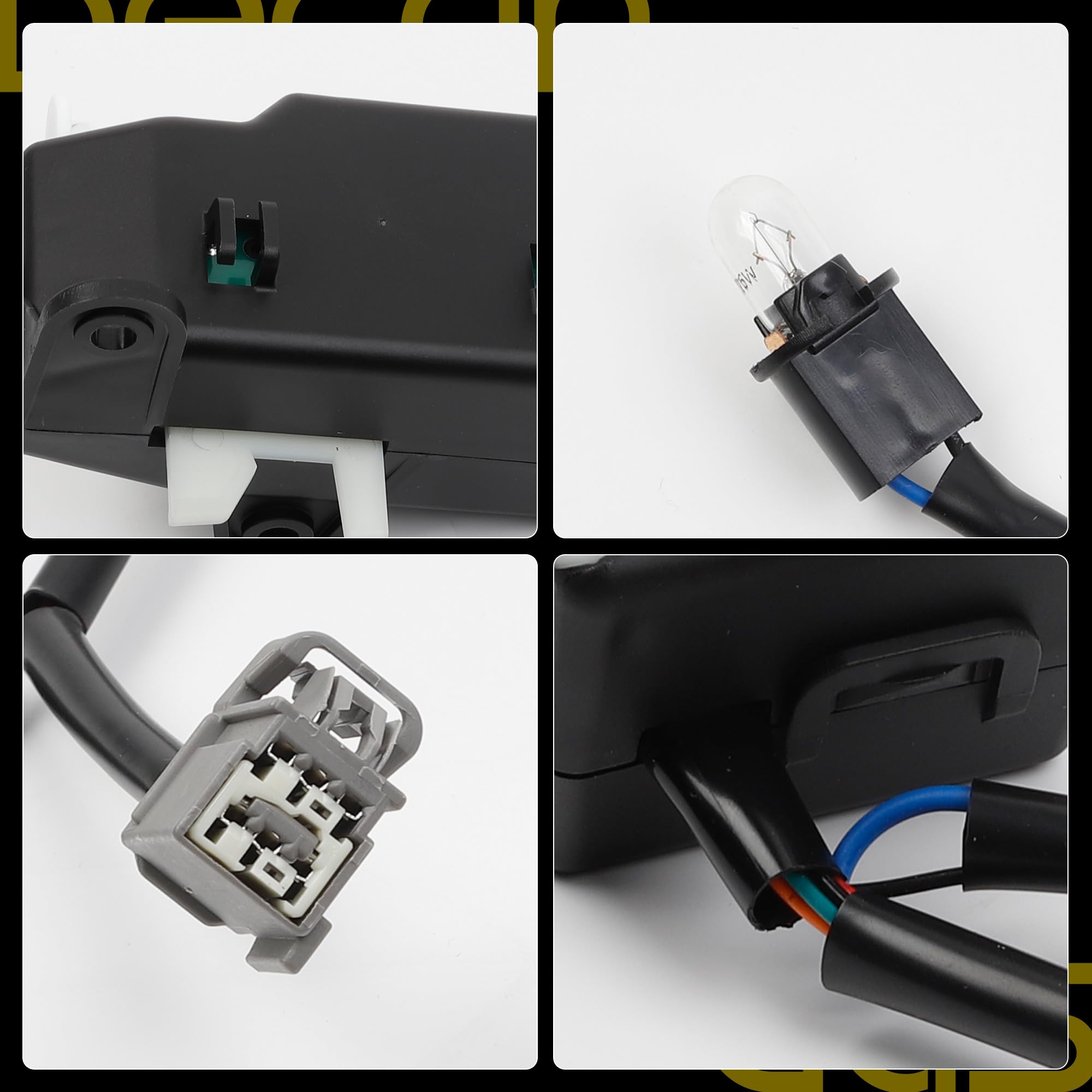 Transmission Shift Actuator Compatible with Ford F-150 2004-2014 / Lincoln Mark LT 2006-2008 Automatic Shift Lock Gear Actuator Replace# ‎609039 4L3Z-7E096-AA 4L3Z-7E096-AB 7L3Z-7E096-A - Dasbecan