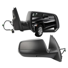 Side Rear View Mirror Compatible with 2022-2023 Chevy/Chevrolet Traverse L LS Door Rearview Mirror Heated Manual Folding Power Glass Passenger Right 87847686 84952586 85533182(5pin)
