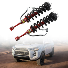 Pair Front Shock Absorber Struts Assys Compatible with Toyota 4Runner Limited 4WD 2010-2024 4.0L V6 Replace# 48520-80232, 48520-35390, 48510-80499, 48510-35370