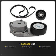 Drive Belt Tensioner Idler Pulley Serpentine Kit Compatible with Ram 1500 2013-2022,Ram 1500 Classic 2019-2022 5.7L V8 Replaces# 38018 38323 6PK1853