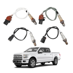 Oxygen O2 Sensor 4PCS Compatible with Ford F150 F-150 2.7L V6 2015 2016 2017 Turbo Ecoboost Left Right Upstream & Downstream Replaces# 234-5173 234-5174 234-4968