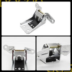 4Pcs Door Hinge Set Upper Lower Left Right Compatible with Ford F150/F250/F350/Bronco/Thunderbird/Granada, Mercury Cougar/Marquis/Zephyr Replaces# 925066 925068