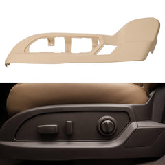 Tan Driver Seat Side Track Cover Compatible with 2009-2017 GMC Acadia Chevrolet Traverse Buick Enclave Replace# 25941790