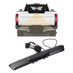 Tailgate Handle with Rear View Backup Camera Compatible with 2017-2022 Ford F250 F350 F450 Super Duty Trunk Hatch Handle Camera Without Release Button HC3Z-9943400-NA HC3Z-9943400-NB