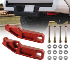 PT989-35245-03 Red Rear Tow Hooks Compatible with Tacoma 24-26 For 2024 2025 2026 Toyota