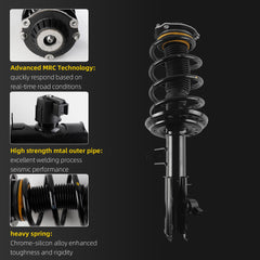2PCS Front Shock Struts Assys w/Electric Compatible with GMC Acadia 2017-2022, Cadillac XT5 2017-2020, Buick Enclave 2018-2020 Replaces# 84510280 84510281 84510278 84510279