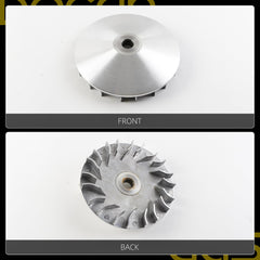 Wet Clutch Kit Assembly Compatible with Yamaha Grizzly 660 2002-2008, Rhino 660 2004-2007 Replace# 5KM-16611-10-00