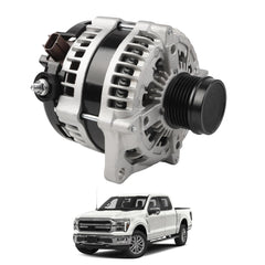 Alternator Compatible with Ford F-150 2015-2020 2.7L 3.3L 3.5L V6 12V 215A Clockwise Replaces# HL3Z-10346-A FL3Z-10346-F 104210-6920