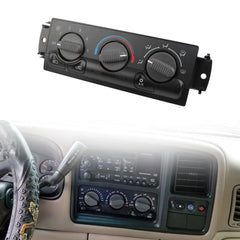 599-266 A/C Heater Climate Control Module Panel Compatible with 1999-2002 Chevrolet Tahoe Silverado Suburban GMC Sierra Yukon Replace# 19244873 15753264 15054697 9361355