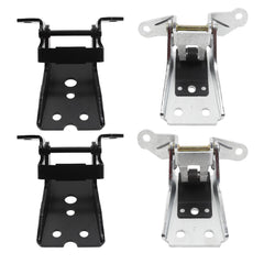 4Pcs Door Hinge Set Upper Lower Left Right Compatible with Ford F150/F250/F350/Bronco/Thunderbird/Granada, Mercury Cougar/Marquis/Zephyr Replaces# 925066 925068