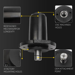 Deck Spindle Assembly Compatible with Ariens & Gravely Lawn Mowers, Replace# 59202600 59225700 69207500, Fits Pro-Master, ZT HD, Zoom, Apex, Max Zoom, Z-Stance, Pro-Turn Models (1PCS)
